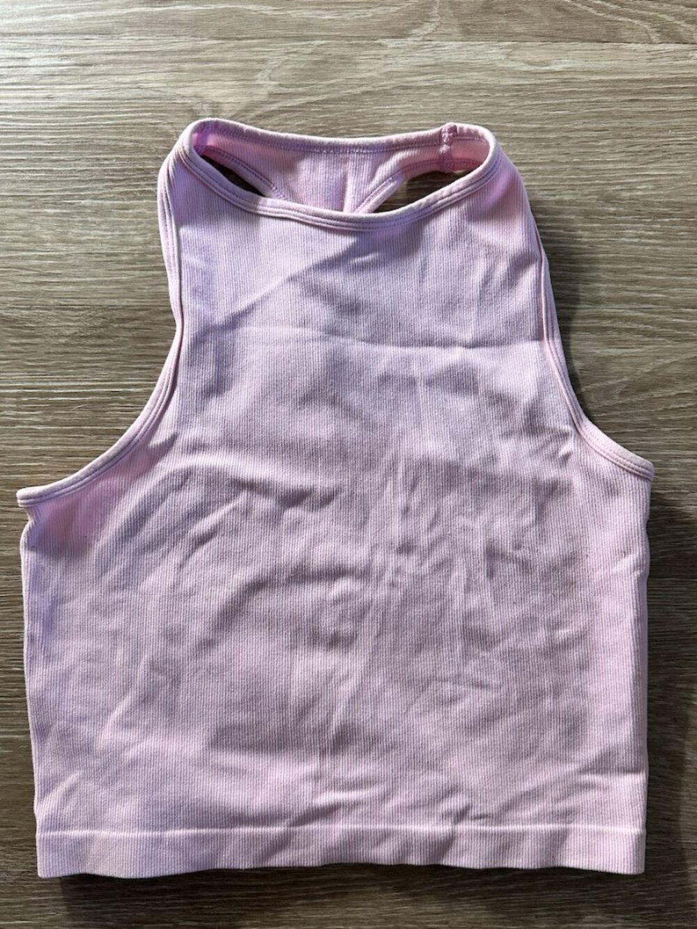 Free People Intimates High Neck Pink Tank Top Size ML (Hayley Racerback Brami)